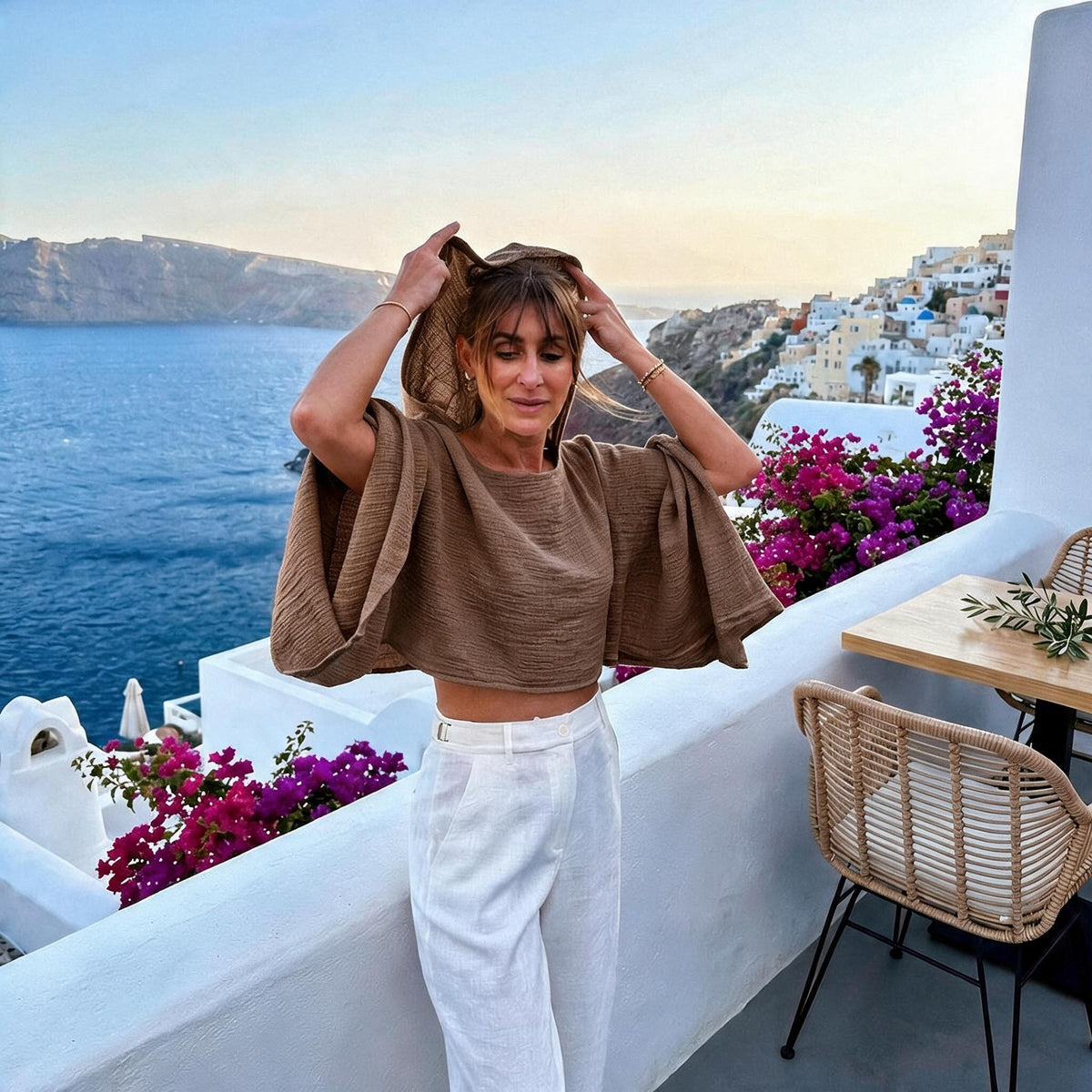 Espresso Hoody Shirt - styled look