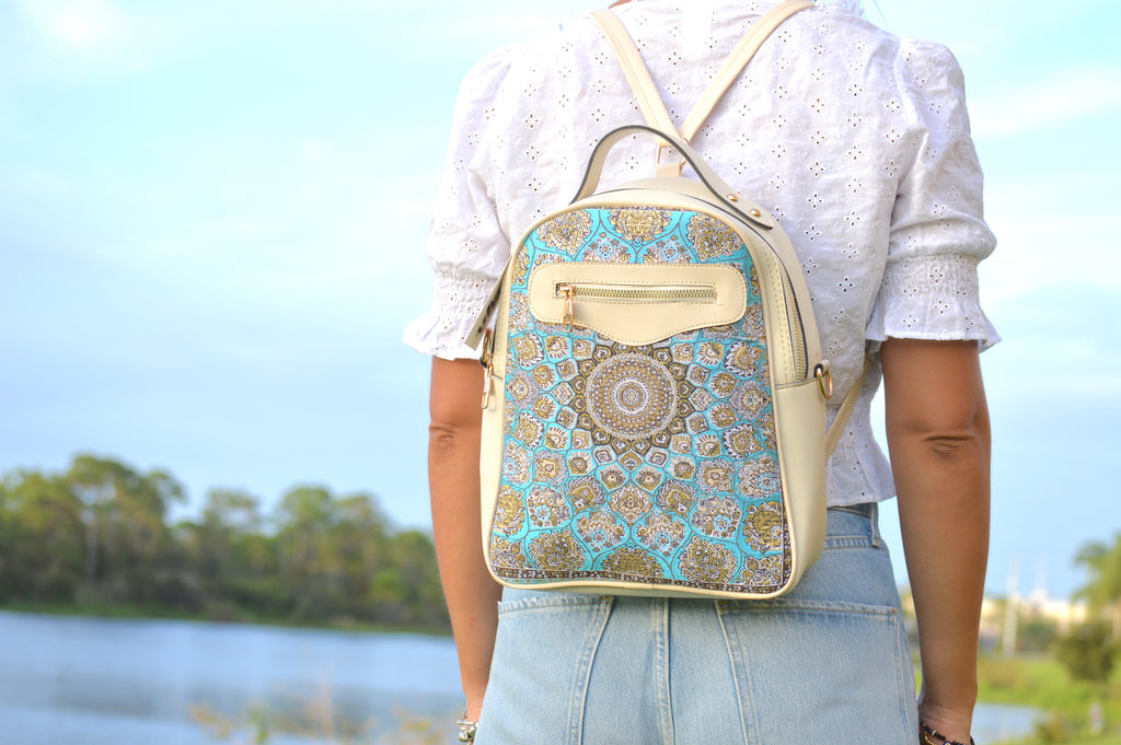 Blue Demara Backpack - Vleyn