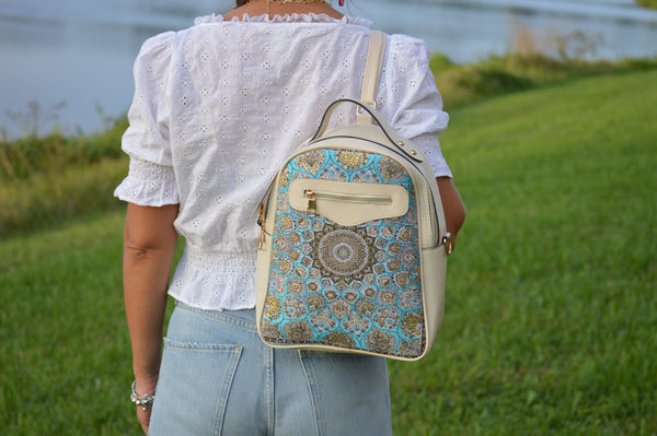 Blue Demara Backpack - Vleyn