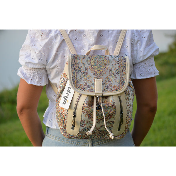 Beige Jasmine Backpack - Vleyn