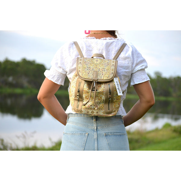 Gold Jasmine Backpack - Vleyn