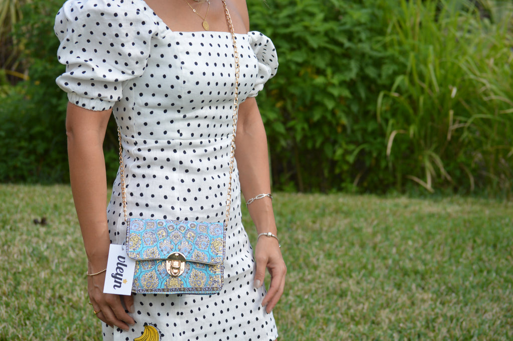 Blue Zemra Minibag - Vleyn