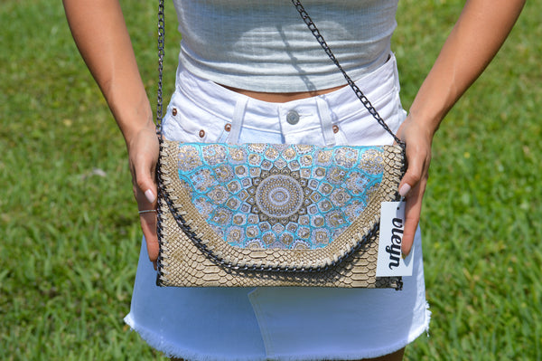 Blue Elia Clutch - Vleyn