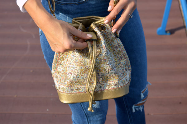 Gold Denis Backpack - Vleyn