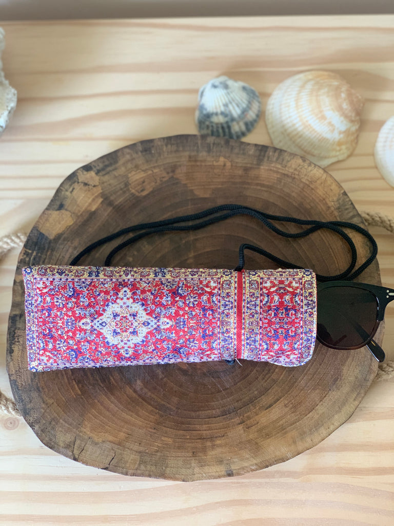 Hand Woven, Practical Sun glasses/Optical Pouch - Vleyn