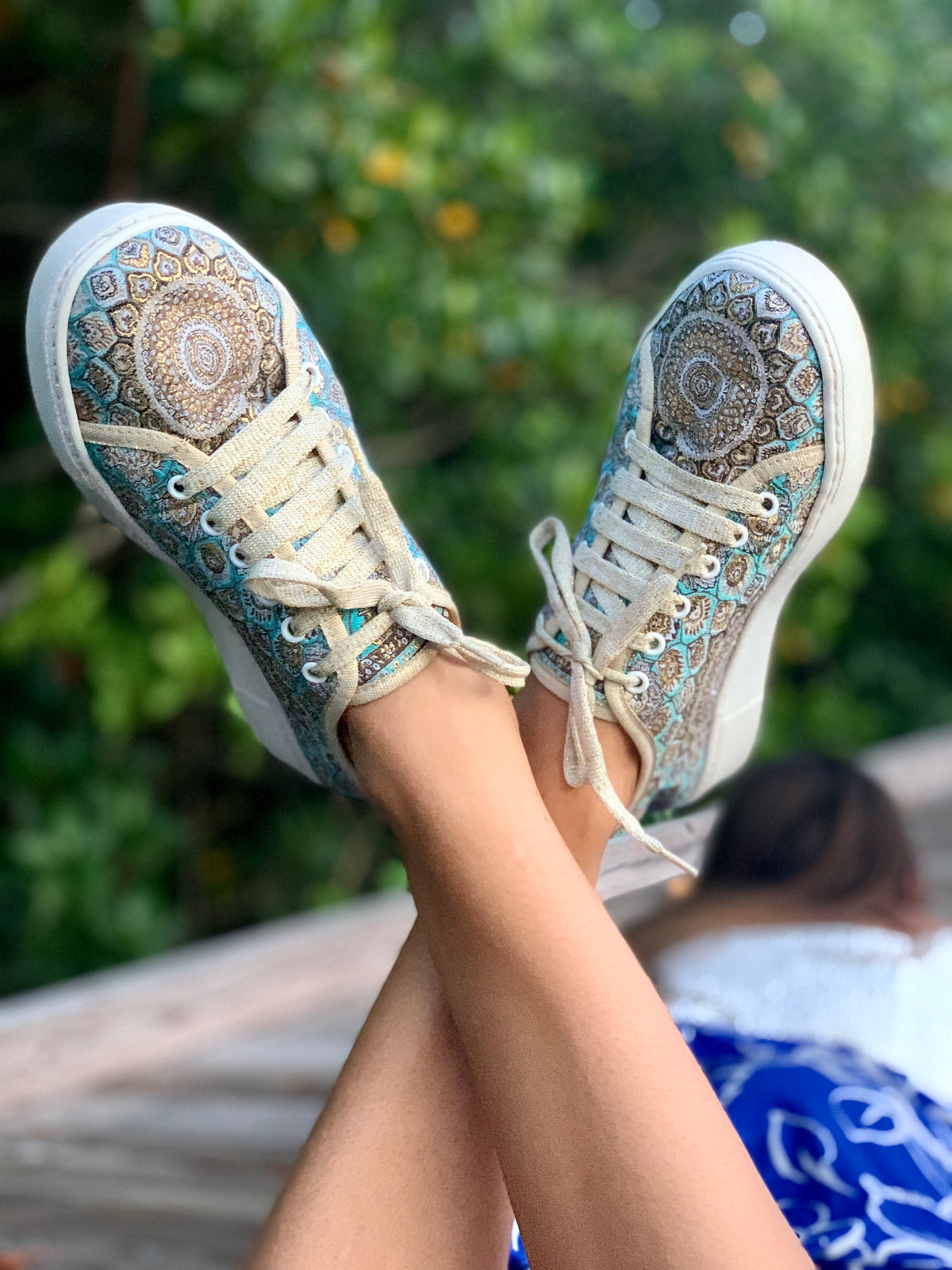 Blue Sporty Sneakers - Vleyn