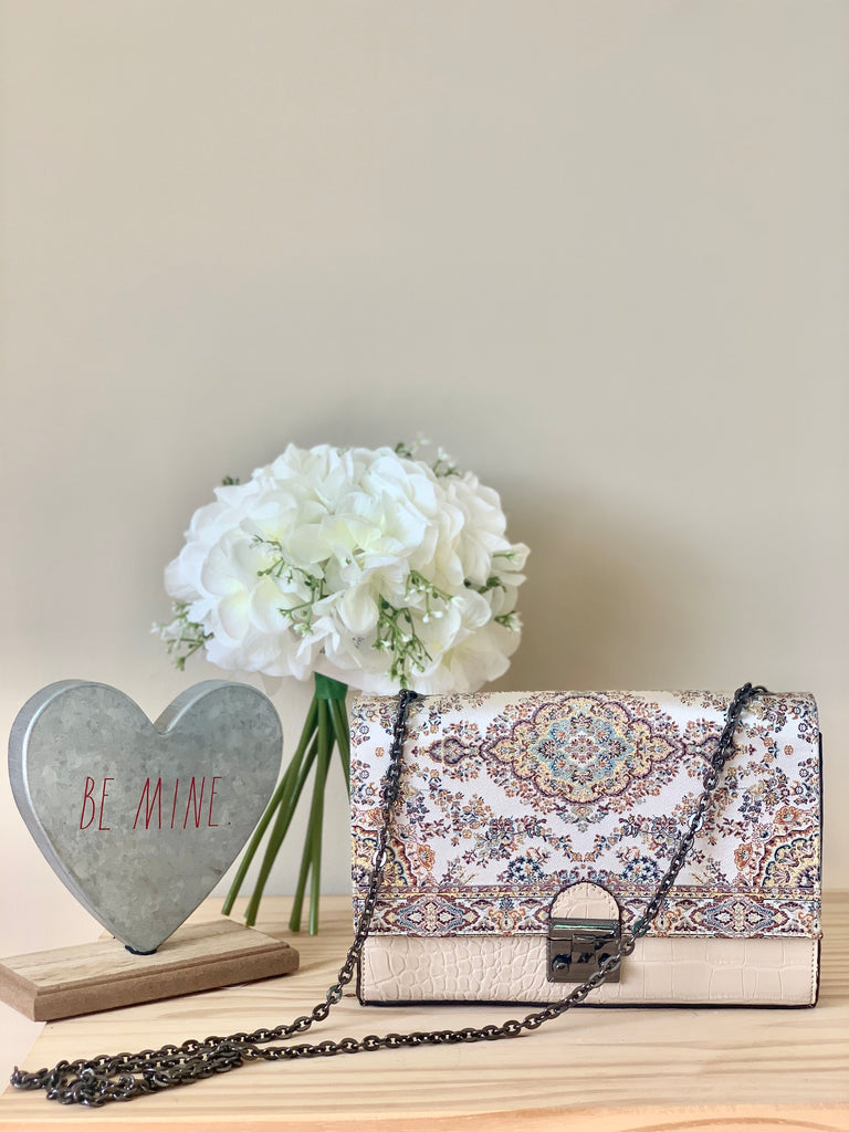Beige Irem Crossbody Bag - Vleyn