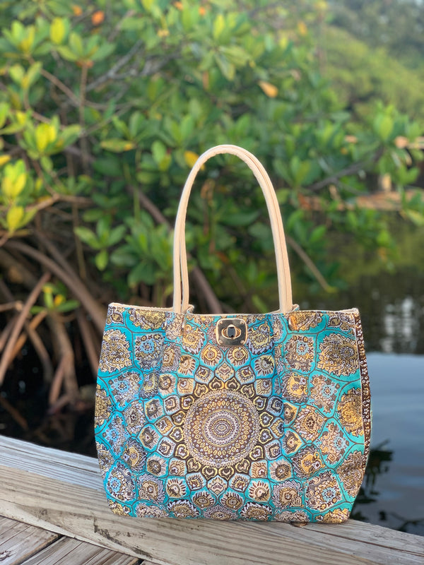 Blue Ciara Tote Bag - Vleyn