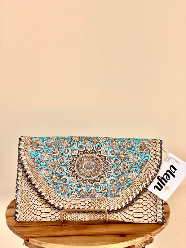 Blue Elia Clutch - Vleyn